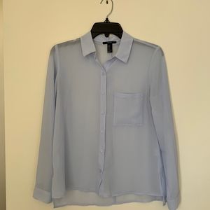 Forever 21 Blue Button Down